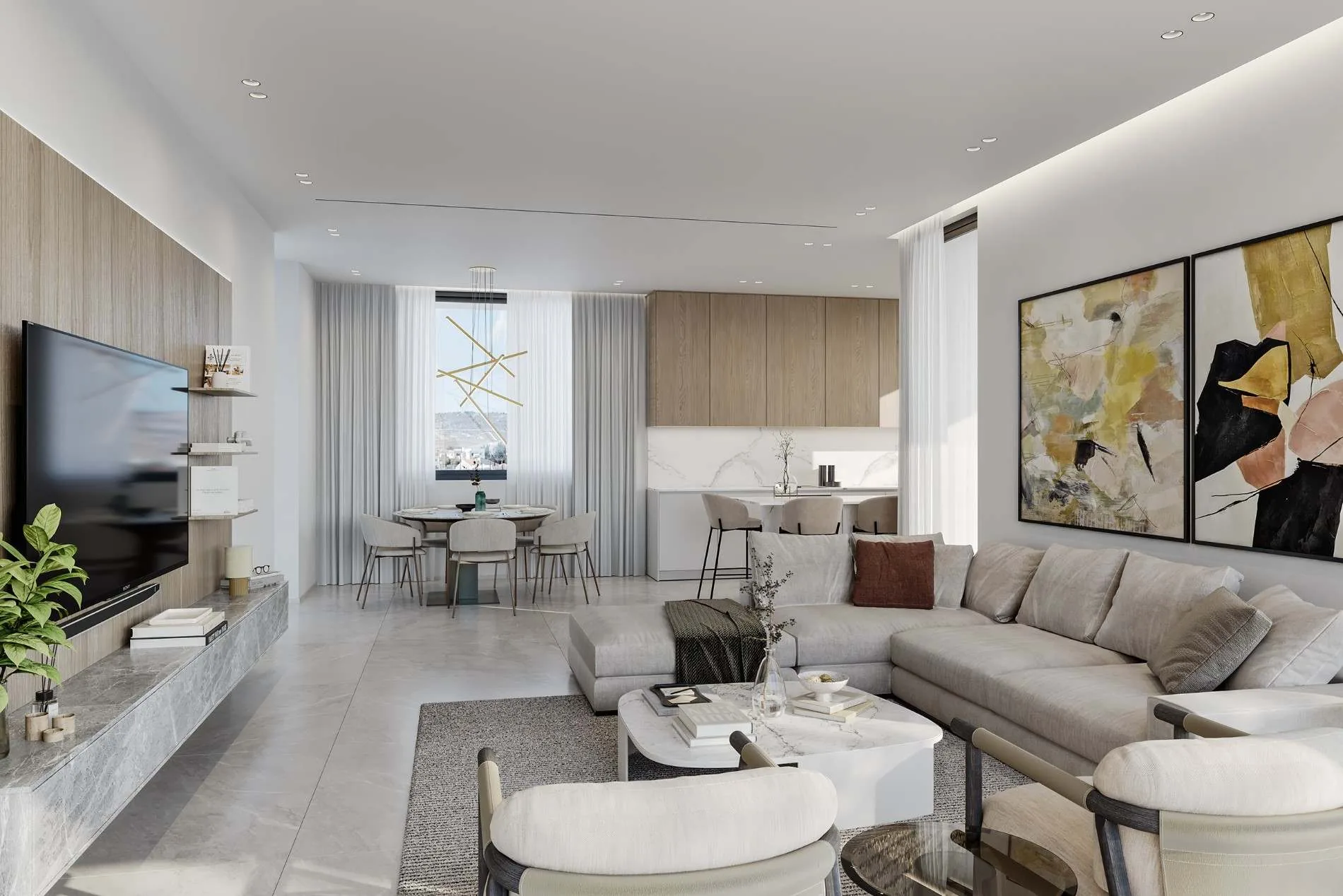 Saint Nicholas 3, completed apartments in Oroklini, Cyprus